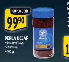 Albert Perla decaf instantní káva nabídka