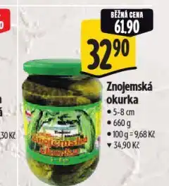 Albert Znojemská okurka nabídka