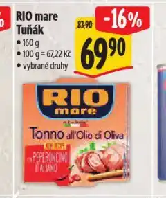 Albert Rio mare tuňák nabídka