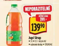 Albert Jupí sirup nabídka