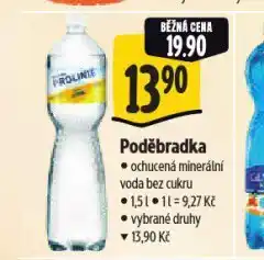 Albert Poděbradka ochucená nabídka