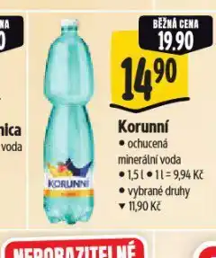 Albert Korunní ochucená nabídka