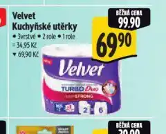 Albert Velvet kuchyňské utěrky turbo nabídka