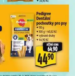 Albert Pedigree dentastix pochoutky pro psy nabídka