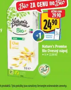 Albert Bio ovesný nápoj nabídka