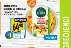 Albert Bramborová omeleta se zeleninou nabídka