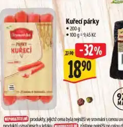 Albert Kuřecí párky nabídka