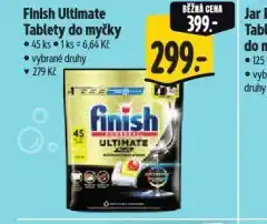 Albert Finish ultimate tablety do myčky nabídka