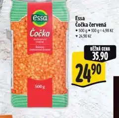 Albert Essa čočka červená nabídka