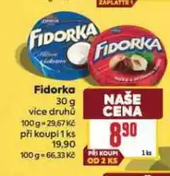 Billa Fidorka nabídka