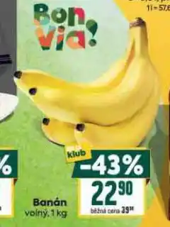 Billa Banán nabídka