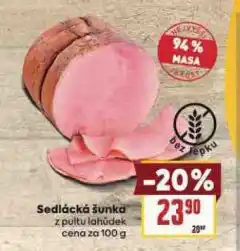 Billa Sedlácká šunka nabídka