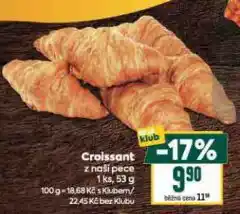 Billa Croissant nabídka