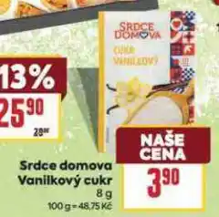 Billa Vanilkový cukr nabídka