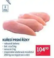 Makro Kuřecí prsní řízky nabídka