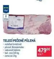 Makro TELECÍ PEČENĚ PŮLENÁ nabídka