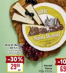 Billa Brie St. Benoit nabídka