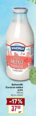 Billa Bohemilk Čerstvé mléko nabídka