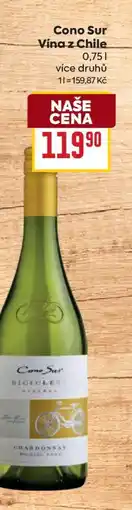 Billa Cono Sur Víno z Chile nabídka
