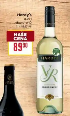 Billa Hardy's Chardonnay nabídka