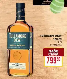 Billa Tullamore DEW 12letá nabídka