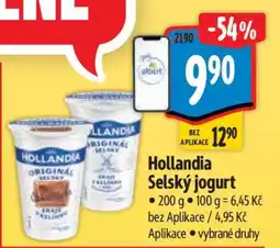 Albert Hollandia Selský jogurt nabídka