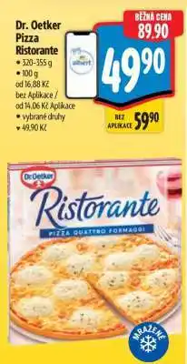 Albert Dr. Oetker Pizza Ristorante nabídka