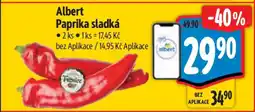Albert Albert Paprika sladká nabídka