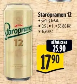 Albert Staropramen 12 nabídka