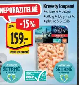 Albert Krevety loupané nabídka
