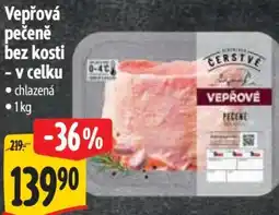 Albert Vepřová pečeně bez kosti – v celku nabídka