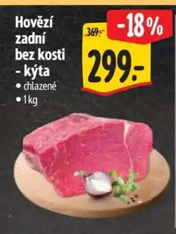 Albert Hovězí zadní bez kosti – kýta nabídka