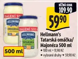 Albert Hellmann's Tatarská omáčka/Majonéza 500 ml nabídka