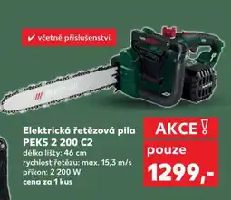 Kaufland Elektrická řetězová pila PEKS 2 200 C2 nabídka