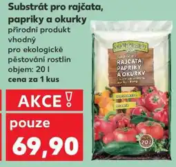 Kaufland SUBSTRÁT PRO RAJČATA, PAPRIKY A OKURKY nabídka