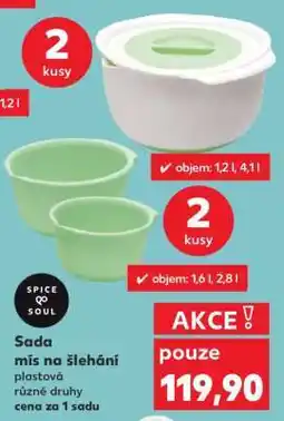 Kaufland Sada mís na šlehání nabídka