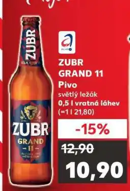 Kaufland Zubr Grand 11 nabídka