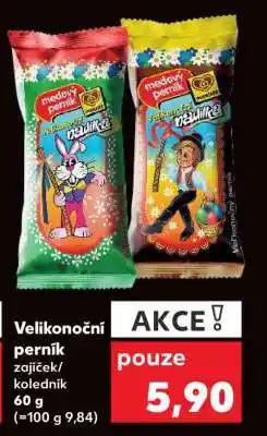 Kaufland Velikonoční perník zajíček/koledník nabídka