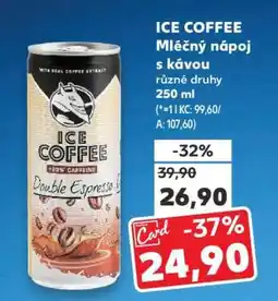 Kaufland ICE COFFEE nabídka