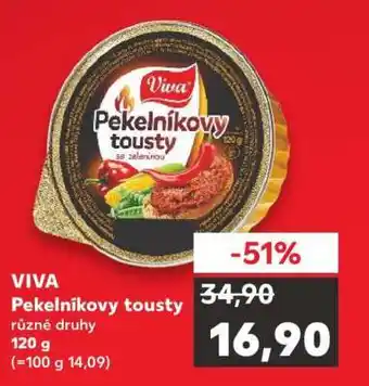 Kaufland Viva Pekelníkovy toasty nabídka