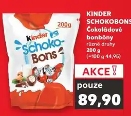Kaufland Kinder Schokobons nabídka