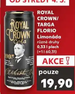 Kaufland Royal Crown, Targa Florio nabídka