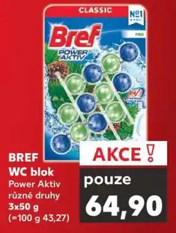 Kaufland Bref WC blok Power aktiv nabídka