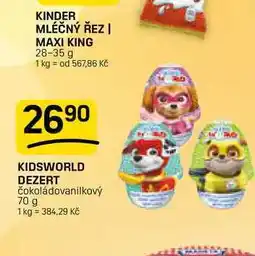 Flop KIDSWORLD DEZERT čokoládovanilkový nabídka