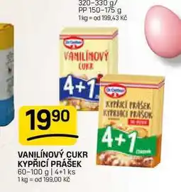 Flop VANILÍNOVÝ CUKR KYPŘICÍ PRÁŠEK 60-100 g | 4+1 ks nabídka