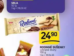 Flop RODINNÉ SUŠENKY vybrané druhy nabídka