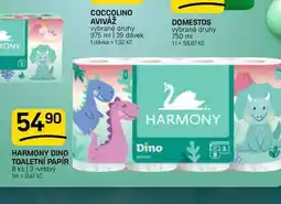 Flop HARMONY HARMONY DINO TOALETNÍ PAPÍR 8 ks | 3-vrstvý nabídka