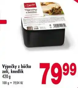 Qanto Výpečky z bůčku zelí, knedlík nabídka