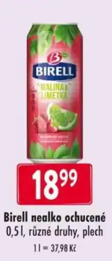 Qanto Birell nealko ochucené nabídka