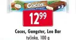 Qanto Cocos, Gangster, Leo Bar tyčinka nabídka
